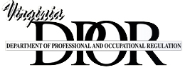 Virginia Department of Professional and Occupational Regulations